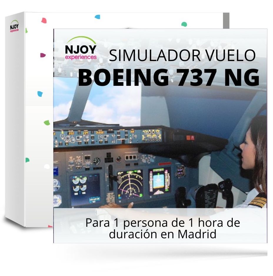 SIMULADOR DE VUELO Boeing...